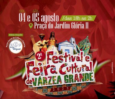 Praa do Jardim Glria II recebe a segunda edio da feira cultural de VG