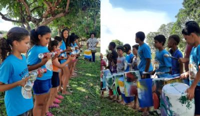 Anjos da Lata abre inscries gratuitas de percusso em dez bairros de Cuiab