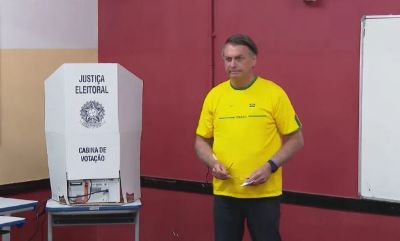 'Em eleio limpa, tenho certeza que ganharemos com no mnimo 60%', diz Bolsonaro