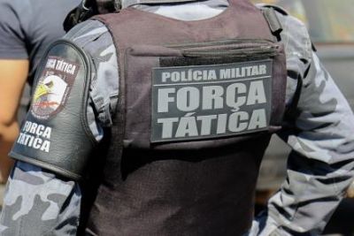 Fora Ttica prende suspeito de homicdio escondido em mata em Guarant do Norte