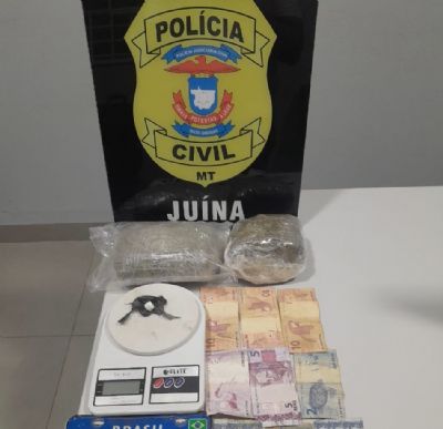 Polcia flagra traficantes de outras cidades instalados em casa de Juna para 'tocar' criminalidade
