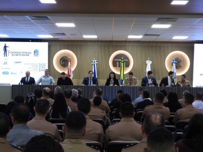 Corpo de Bombeiros realiza 1 Congresso Estadual de Direito Militar