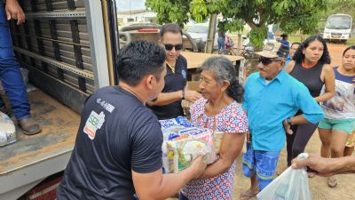 Setasc realiza entrega de 200 cestas de alimentos  etnia Kur-Bakairi