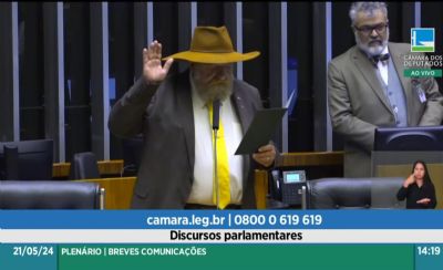 Barbudo toma posse afirmando que respeita a vitria de Lula, mas garante que ser oposio ferrenha