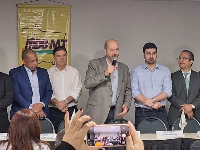 Faiad assegura 100% de apoio de Bezerra  pr-candidatura do MDB em Cuiab e ainda tenta trazer Janaina
