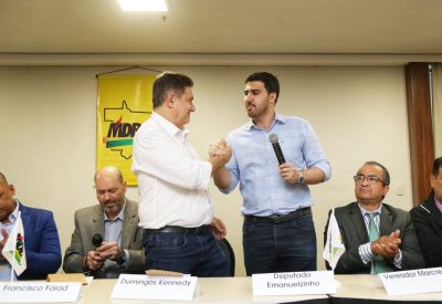 Emanuelzinho admite aliana com Ldio em eventual segundo turno